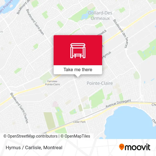 Hymus / Carlisle map