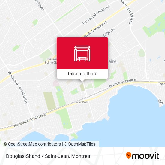 Douglas-Shand / Saint-Jean map