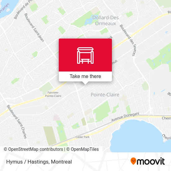 Hymus / Hastings map