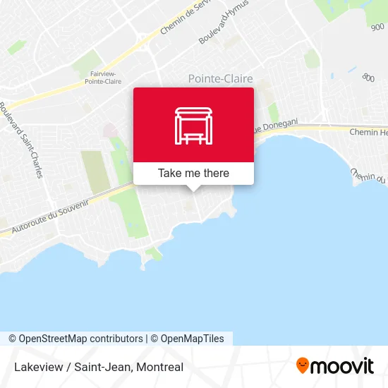 Lakeview / Saint-Jean map