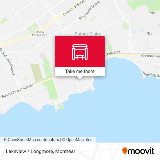 Lakeview / Longmore map