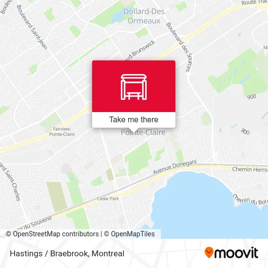 Hastings / Braebrook map