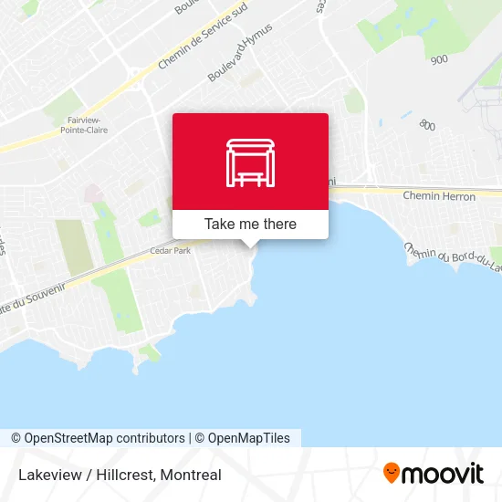 Lakeview / Hillcrest map