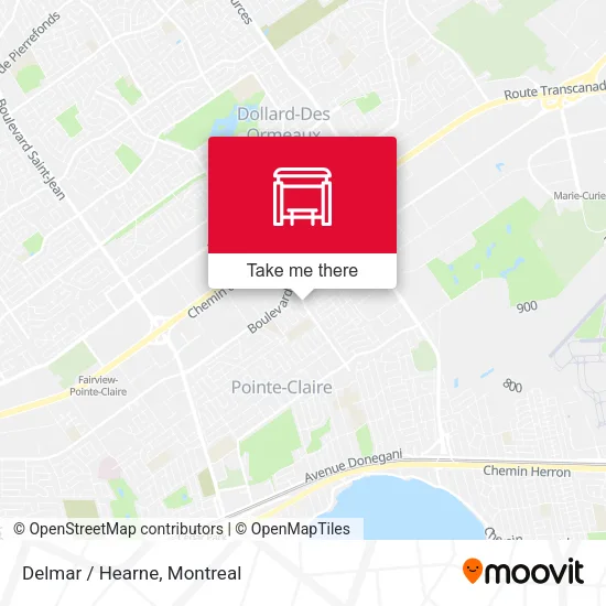 Delmar / Hearne map