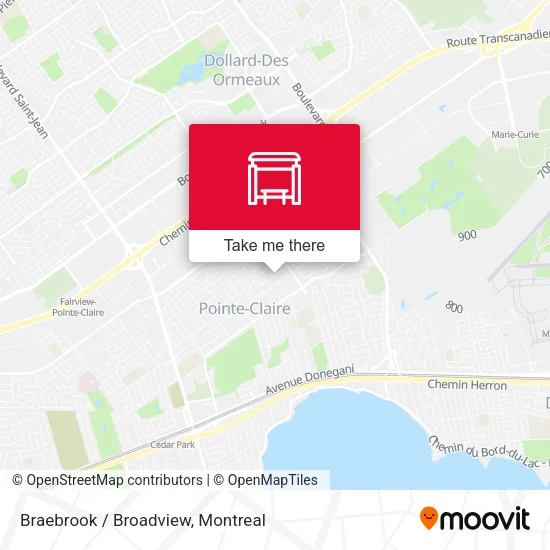 Braebrook / Broadview map