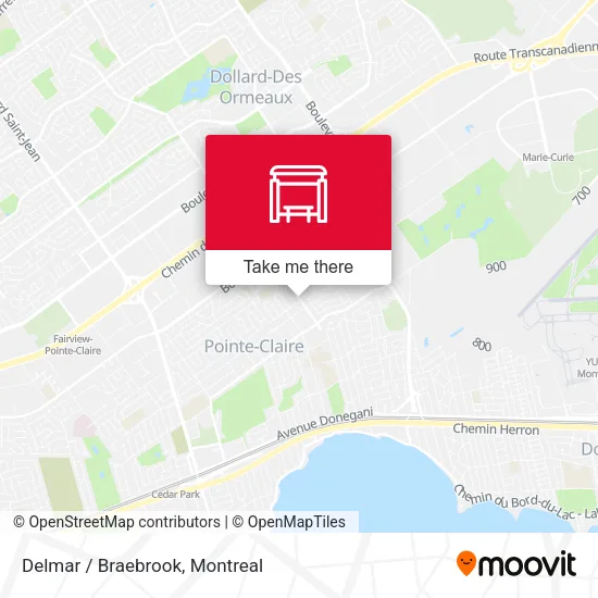 Delmar / Braebrook map