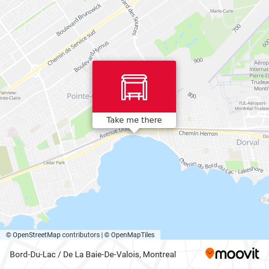 Bord-Du-Lac / De La Baie-De-Valois map