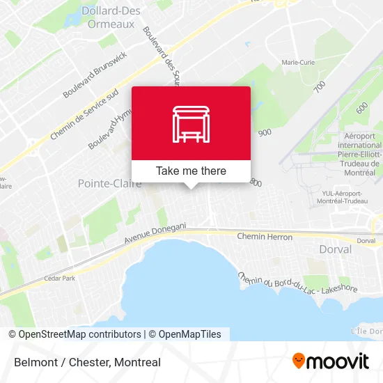 Belmont / Chester map