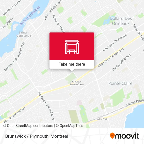 Brunswick / Plymouth map