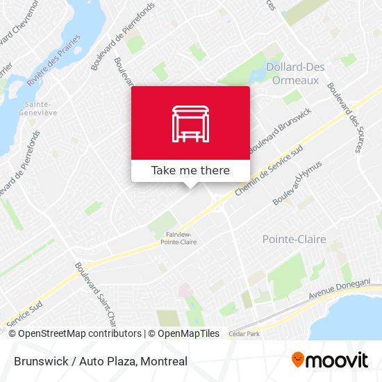 Brunswick / Auto Plaza map