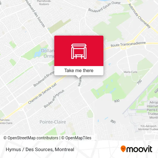 Hymus / Des Sources map