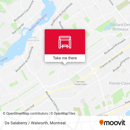 De Salaberry / Walworth map