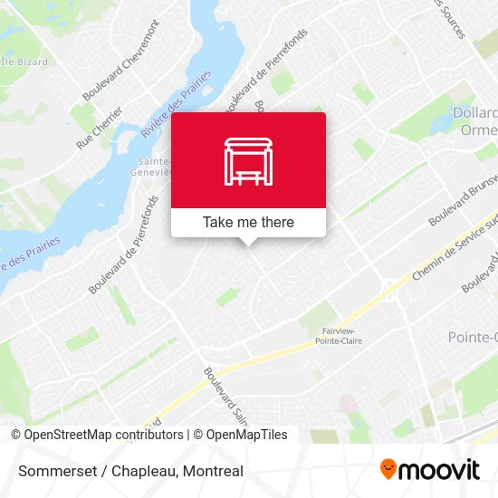 Sommerset / Chapleau map