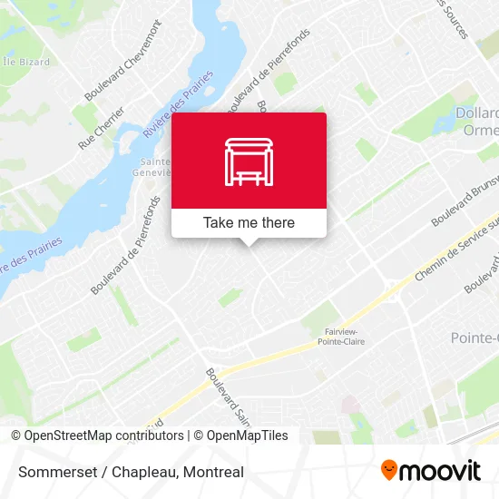 Sommerset / Chapleau map