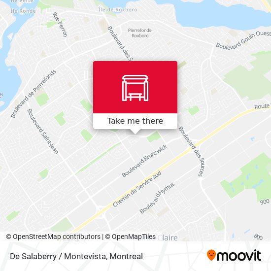 De Salaberry / Montevista map