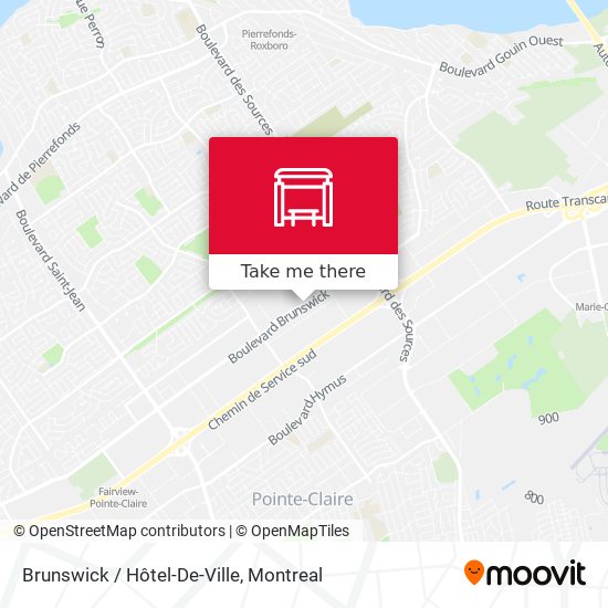 Brunswick / Hôtel-De-Ville map