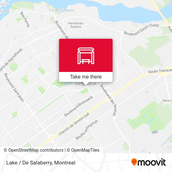 Lake / De Salaberry map