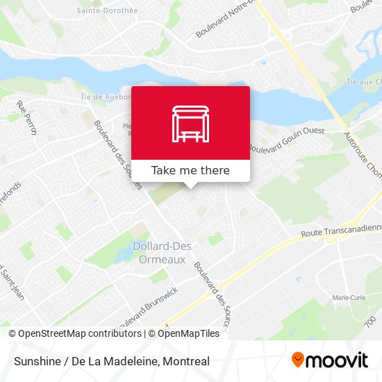 Sunshine / De La Madeleine map