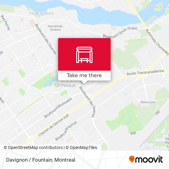 Davignon / Fountain map
