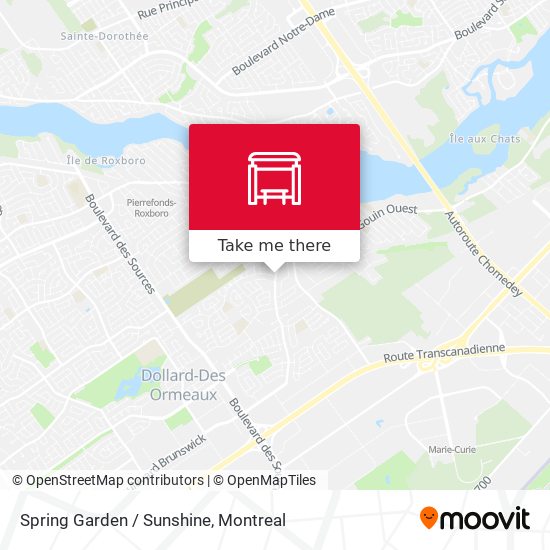 Spring Garden / Sunshine map