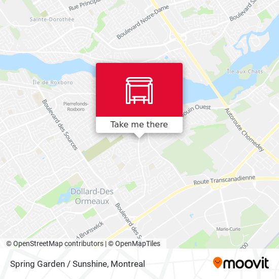 Spring Garden / Sunshine map