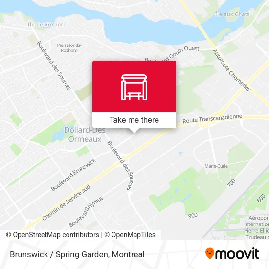 Brunswick / Spring Garden map