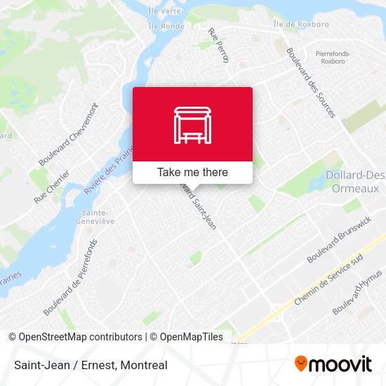 Saint-Jean / Ernest map