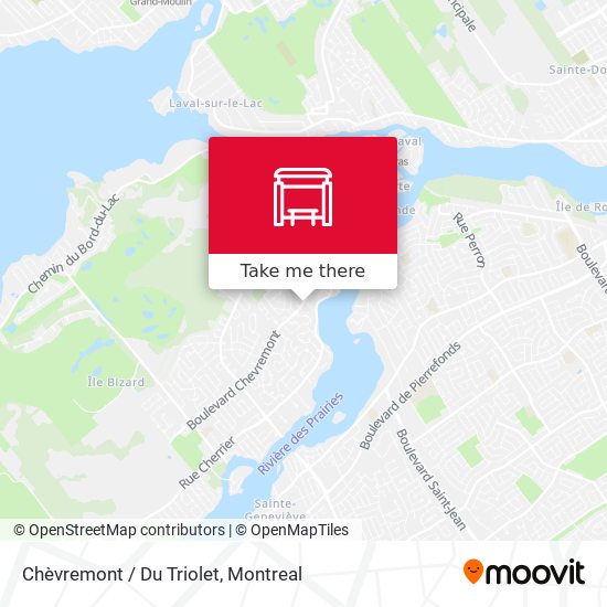 Chèvremont / Du Triolet map