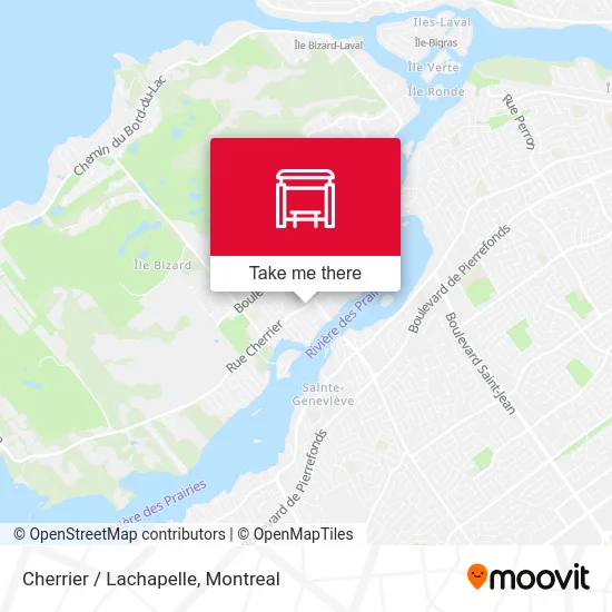 Cherrier / Lachapelle map