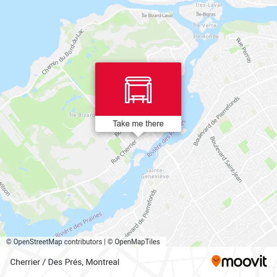 Cherrier / Des Prés map