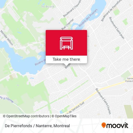 De Pierrefonds / Nanterre map
