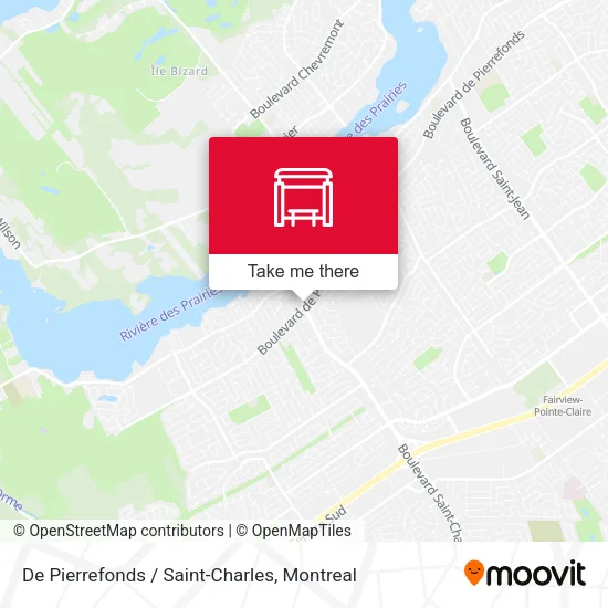 De Pierrefonds / Saint-Charles map
