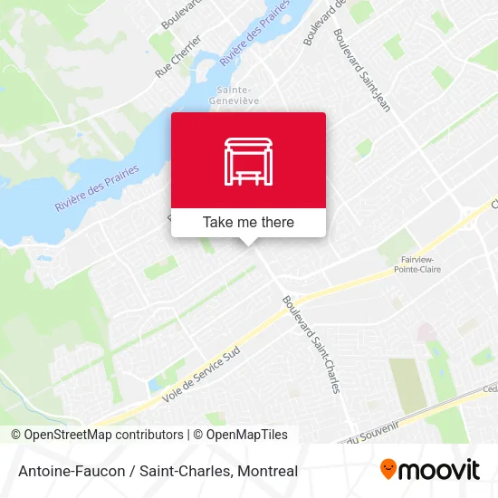 Antoine-Faucon / Saint-Charles map