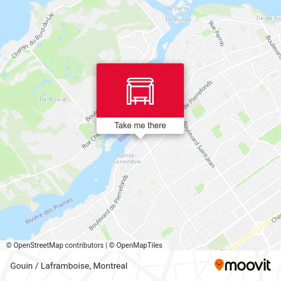 Gouin / Laframboise map