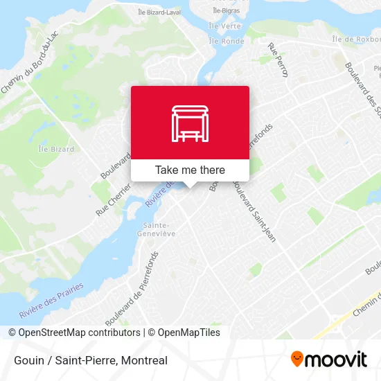 Gouin / Saint-Pierre map