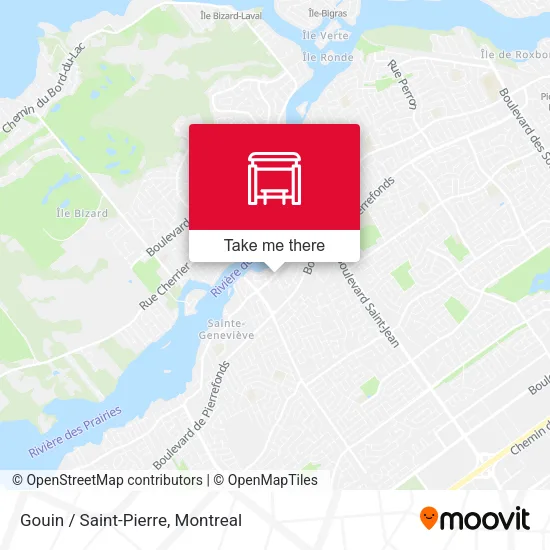 Gouin / Saint-Pierre map