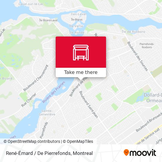René-Émard / De Pierrefonds map