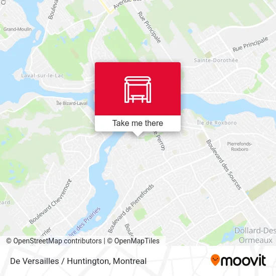 De Versailles / Huntington map