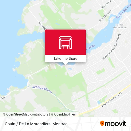 Gouin / De La Morandière map