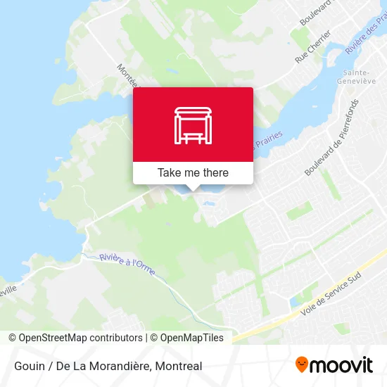 Gouin / De La Morandière map
