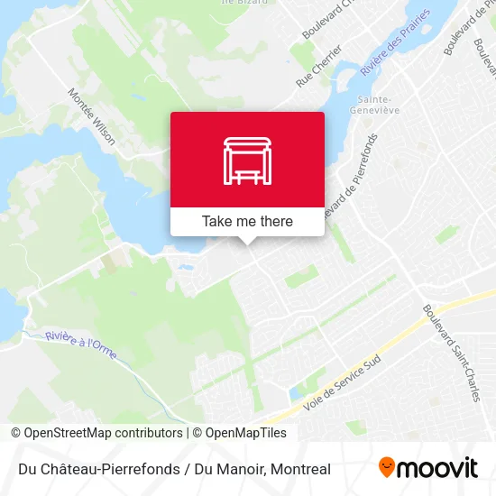 Du Château-Pierrefonds / Du Manoir map