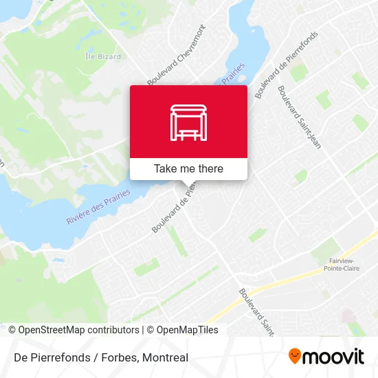 De Pierrefonds / Forbes map