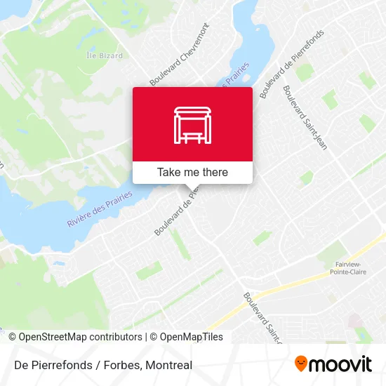 De Pierrefonds / Forbes map