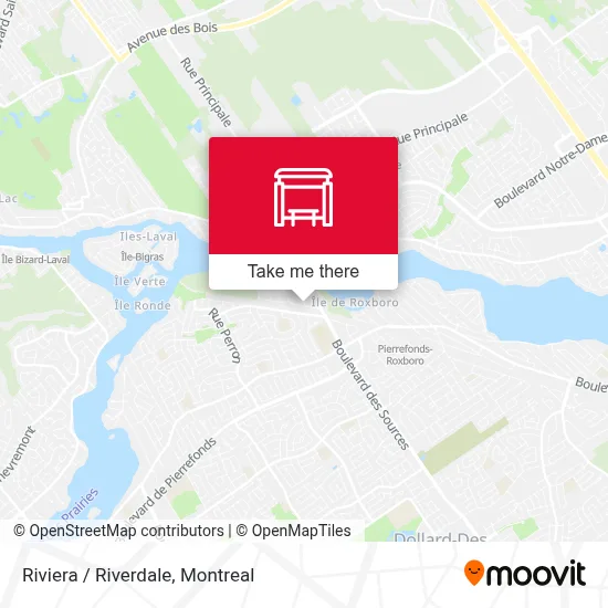 Riviera / Riverdale map