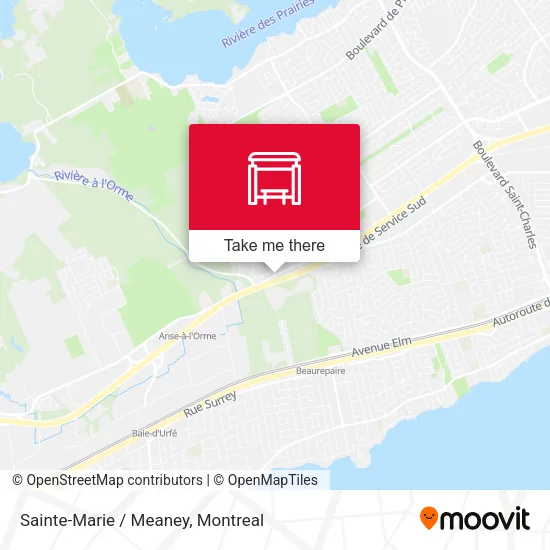 Sainte-Marie / Meaney map