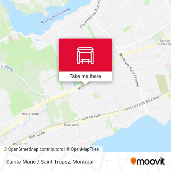 Sainte-Marie / Saint-Tropez map