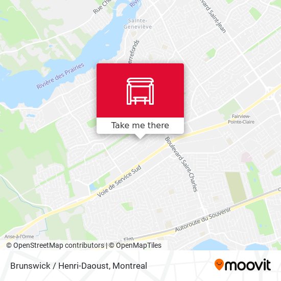 Brunswick / Henri-Daoust map