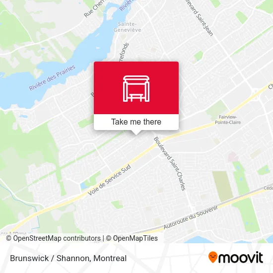 Brunswick / Shannon map