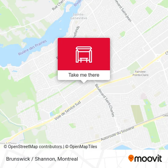 Brunswick / Shannon map