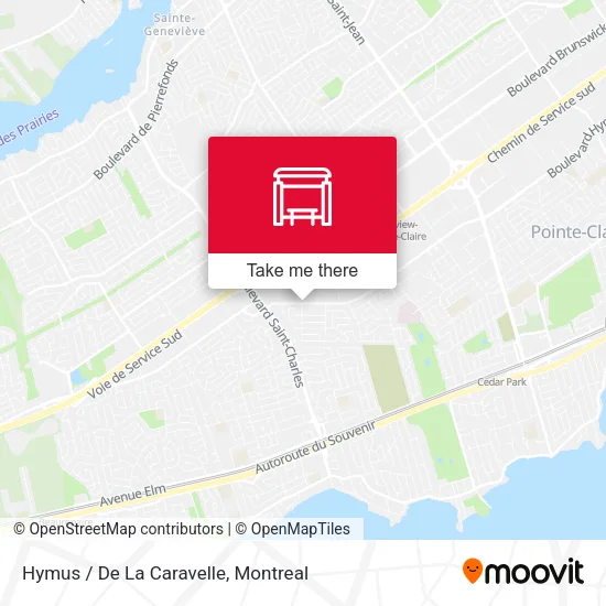 Hymus / De La Caravelle map